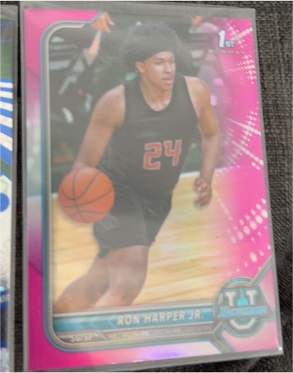 2021 Bowman University #32 Ron Harper Jr. — front