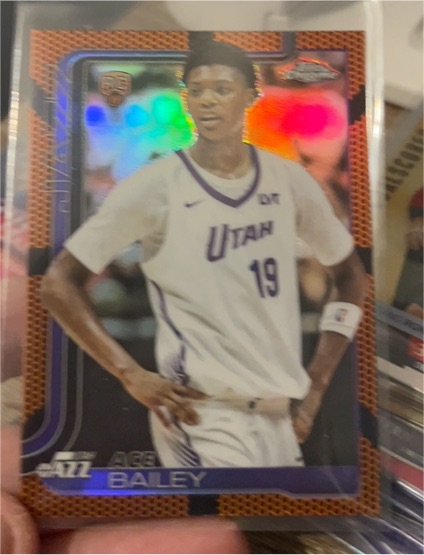 2025-26 Topps Chrome #255 Ace Bailey — front