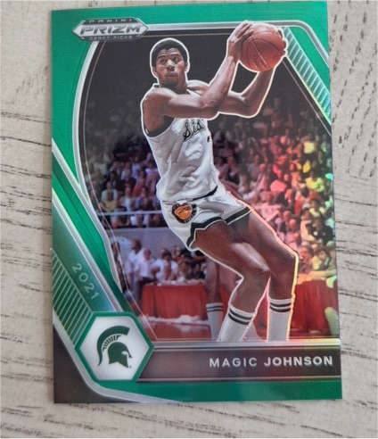 2021 Panini Prizm Draft Picks #86 Magic Johnson — front