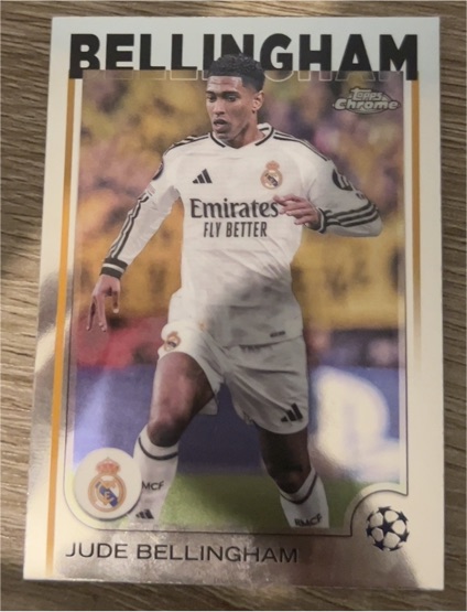 2024-25 Topps Chrome UEFA Club Competitions #22 Jude Bellingham — front