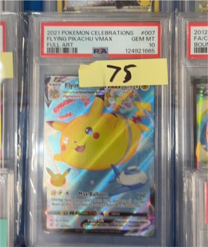 2021 Pokemon Celebrations #007 Flying Pikachu VMAX Full Art — front