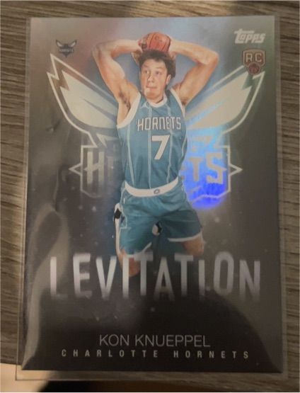 2025-26 Topps #L-19 Kon Knueppel Levitation Rookie Card — front