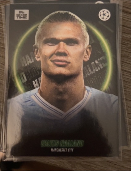 2023 Topps Showtime Erling Haaland — front