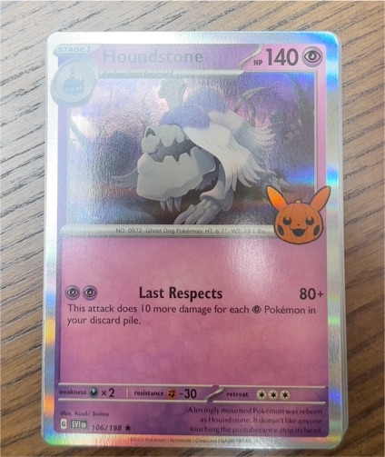 2023 Pokémon TCG Scarlet & Violet #106 Houndstone — front