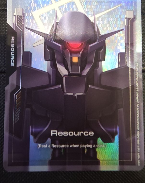 Gundam TCG Steel Requiem #R-029 Resource — front