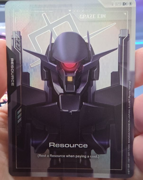 2025 Gundam Card Game #R-029 Resource Graze Ein — front