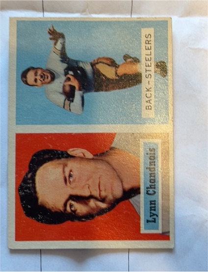 1957 Topps #137 Lynn Chandnois — front