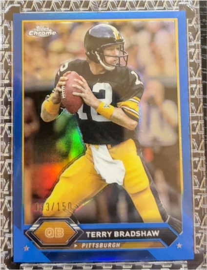 2023 Topps Composite Chrome #33 Terry Bradshaw — front