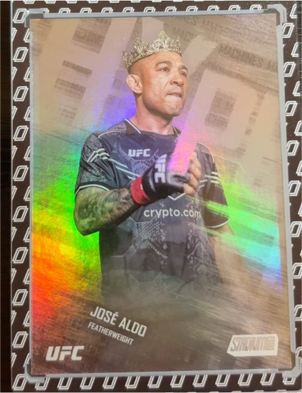 2025 Topps Stadium Club UFC #HM-15 José Aldo — front