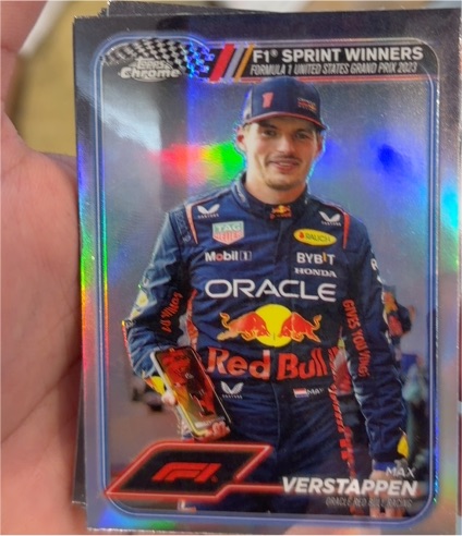 2024 Topps Chrome Formula 1 #152 Max Verstappen — front
