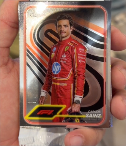 2024 Topps Chrome Formula 1 #4 Carlos Sainz — front