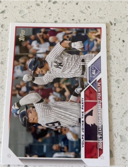 2023 Topps Update #US269 Anthony Volpe — front