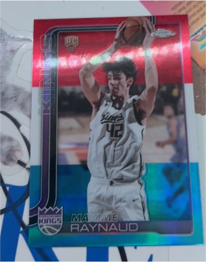 2025-26 Topps Chrome #293 Maxime Raynaud — front