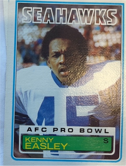 1983 Topps #384 Kenny Easley — front