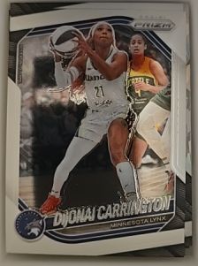 2025 Panini Prizm WNBA #9 DiJonai Carrington — front