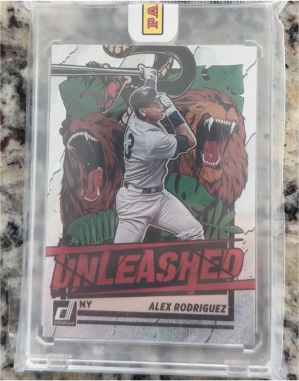 2021 Donruss #UNL23 Alex Rodriguez Unleashed — front