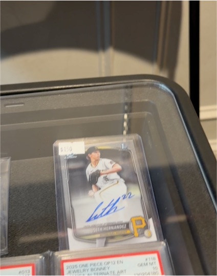 2025 Bowman Chrome #CPA-LH Luis Hernandez — front