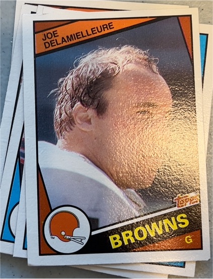 1984 Topps #51 Joe DeLamielleure — front