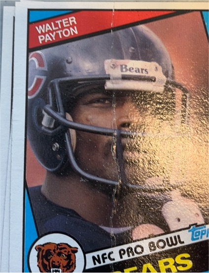 1984 Topps #228 Walter Payton — front