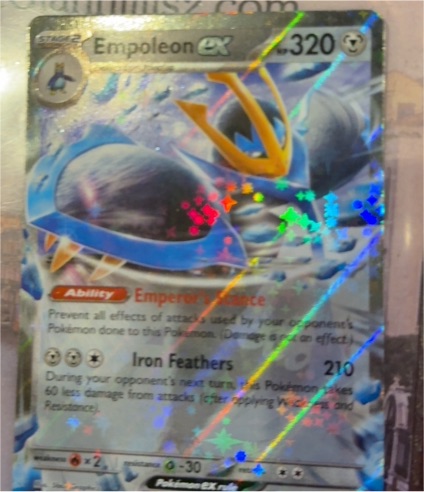 2008 Pokemon ME02 Phantasmal Flames #070 Empoleon ex — front