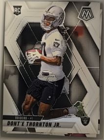 2025 Panini Mosaic #369 Dont'e Thornton Jr. — front