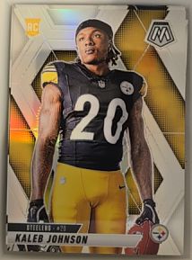2025 Panini Mosaic #289 Kaleb Johnson — front