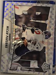 2025 Panini Mosaic #6 Micah Parsons Bang! Mosaic — front