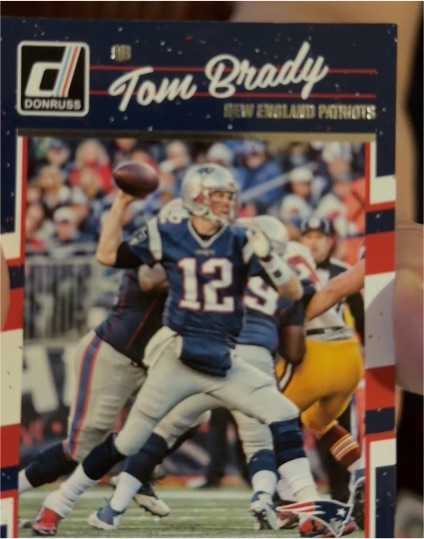 2016 Donruss #180 Tom Brady — front