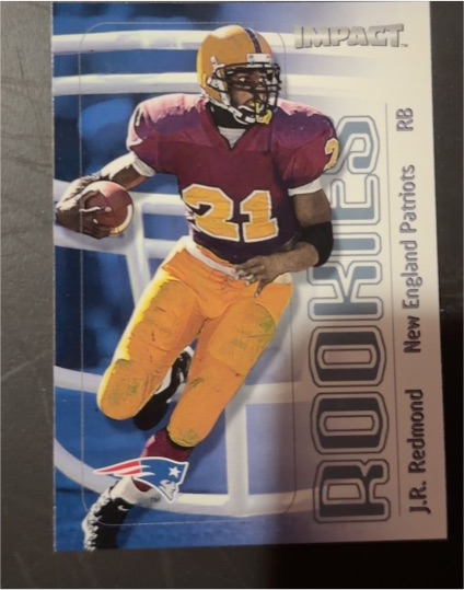 2000 Fleer Impact #123 J.R. Redmond — front