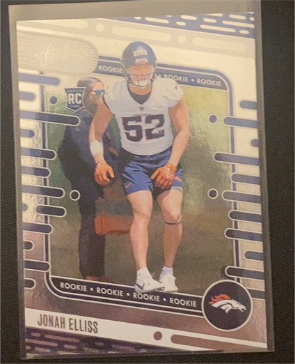 2024 Panini Absolute #164 Jonah Elliss — front