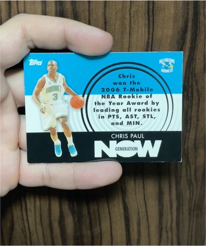2007-08 Topps Generation Now #GN12 Chris Paul — front