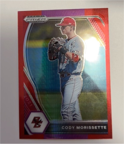 2021 Panini Prizm Draft Picks #PDP52 Cody Morissette — front