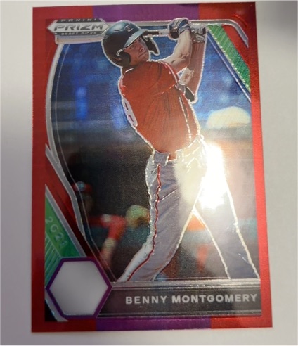 2021 Panini Prizm Draft Picks #PDP8 Benny Montgomery — front