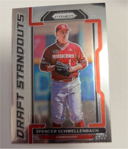 2021 Panini Prizm Draft Picks Draft Standouts #DS-SS Spencer Schwellenbach — front
