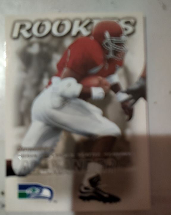 2000 SkyBox Dominion #216 Shaun Alexander — front
