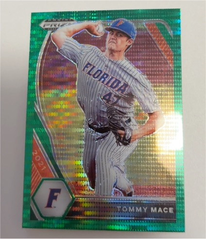 2021 Panini Prizm Draft Picks #PDP69 Tommy Mace — front