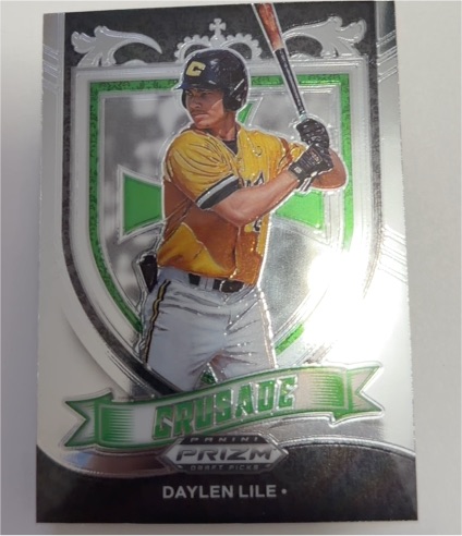 2021 Panini Prizm Draft Picks Crusade #C-DL Daylen Lile — front
