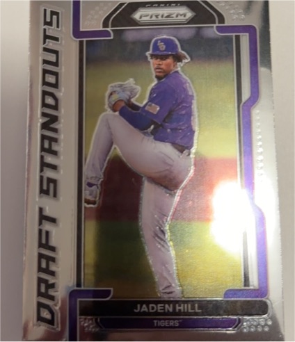 2021 Panini Prizm Draft Picks Draft Standouts #DS-JH Jaden Hill — front
