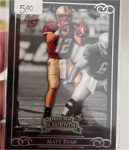 2008 Press Pass Legends #3 Matt Ryan — front