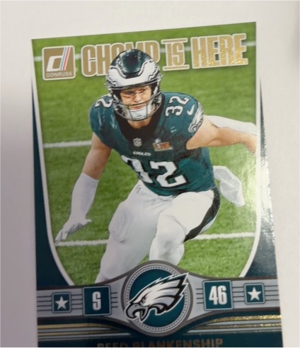 2025 Donruss Champ is Here #CIH-RBP Reed Blankenship — front