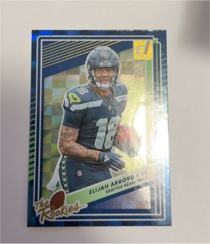 2025 Panini Donruss #22 Elijah Arroyo The Rookies Seattle Seahawks — front