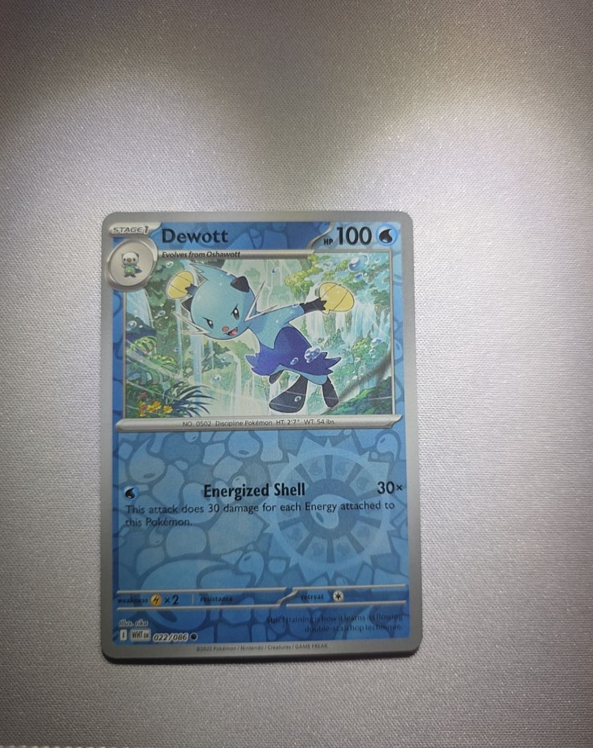 2023 Pokémon Scarlet & Violet #022 Dewott — front