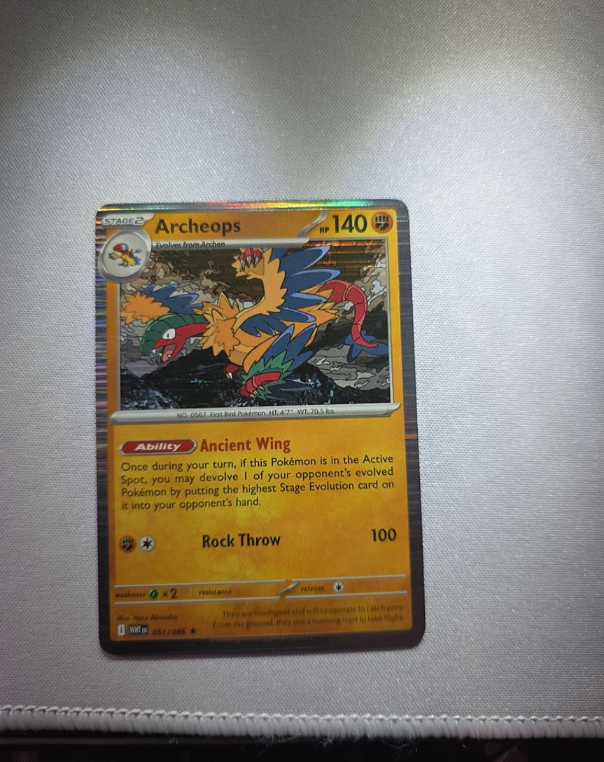 2023 Pokémon TCG Scarlet & Violet 051 Archeops — front