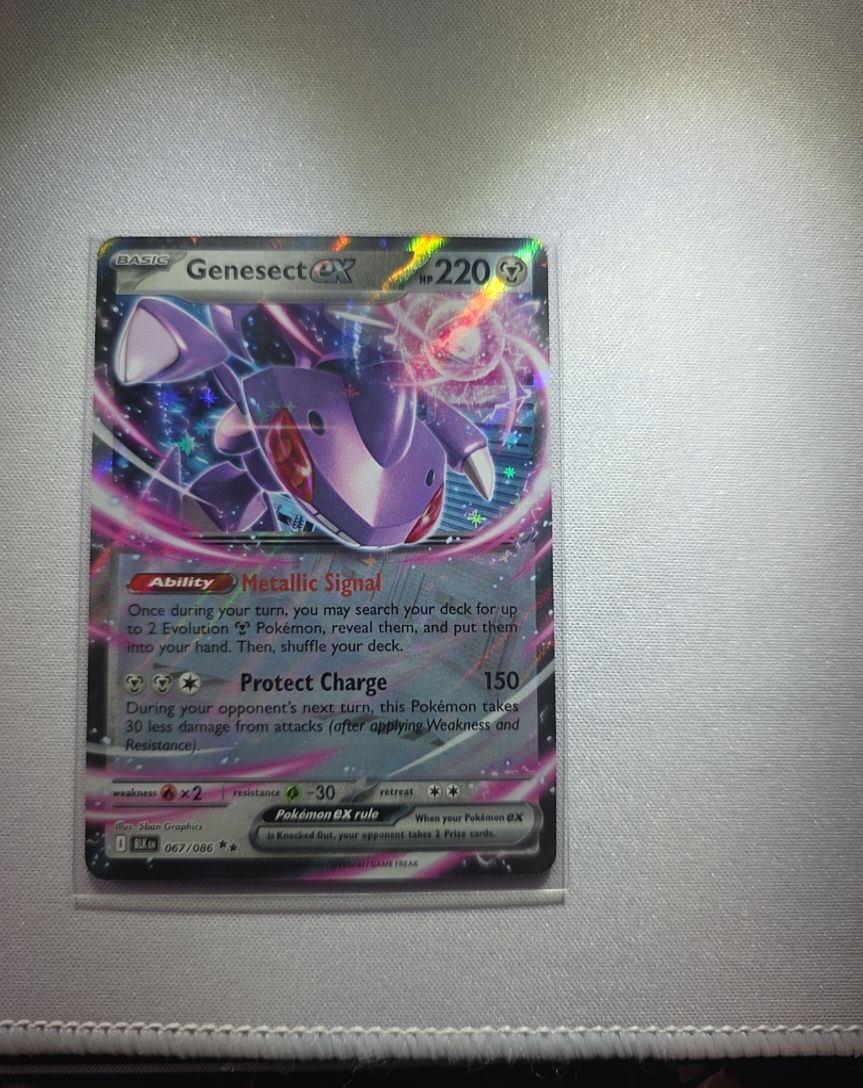 2025 Pokémon TCG Scarlet & Violet #067 Genesect EX — front