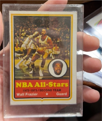 1973-74 Topps #10 Walt Frazier — front