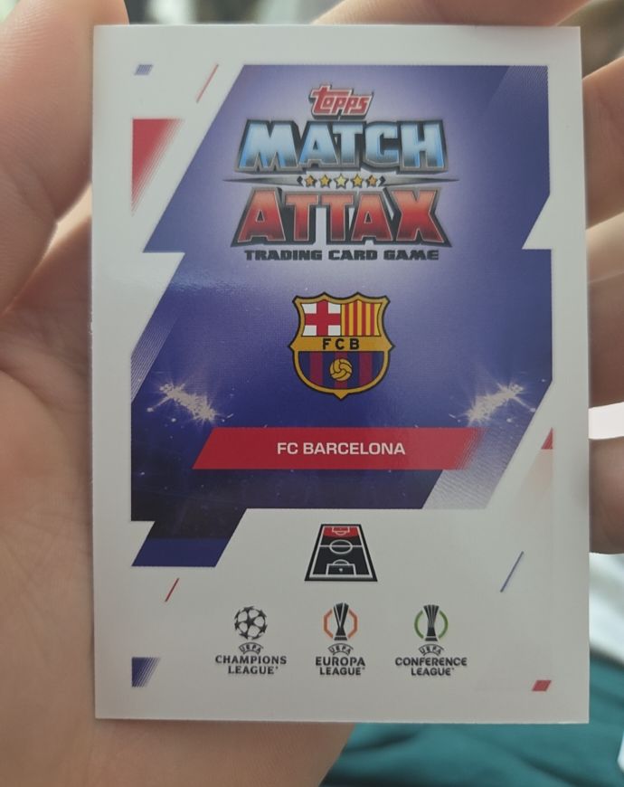 2021-22 Topps Match Attax FC Barcelona — front
