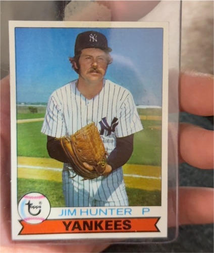 1979 Topps #670 Jim Hunter — front