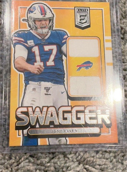 2020 Donruss Elite Swagger #SW8 Josh Allen — front