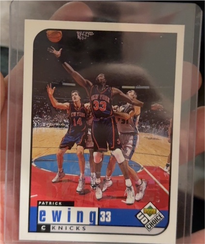 1998 Upper Deck Choice #33 Patrick Ewing — front