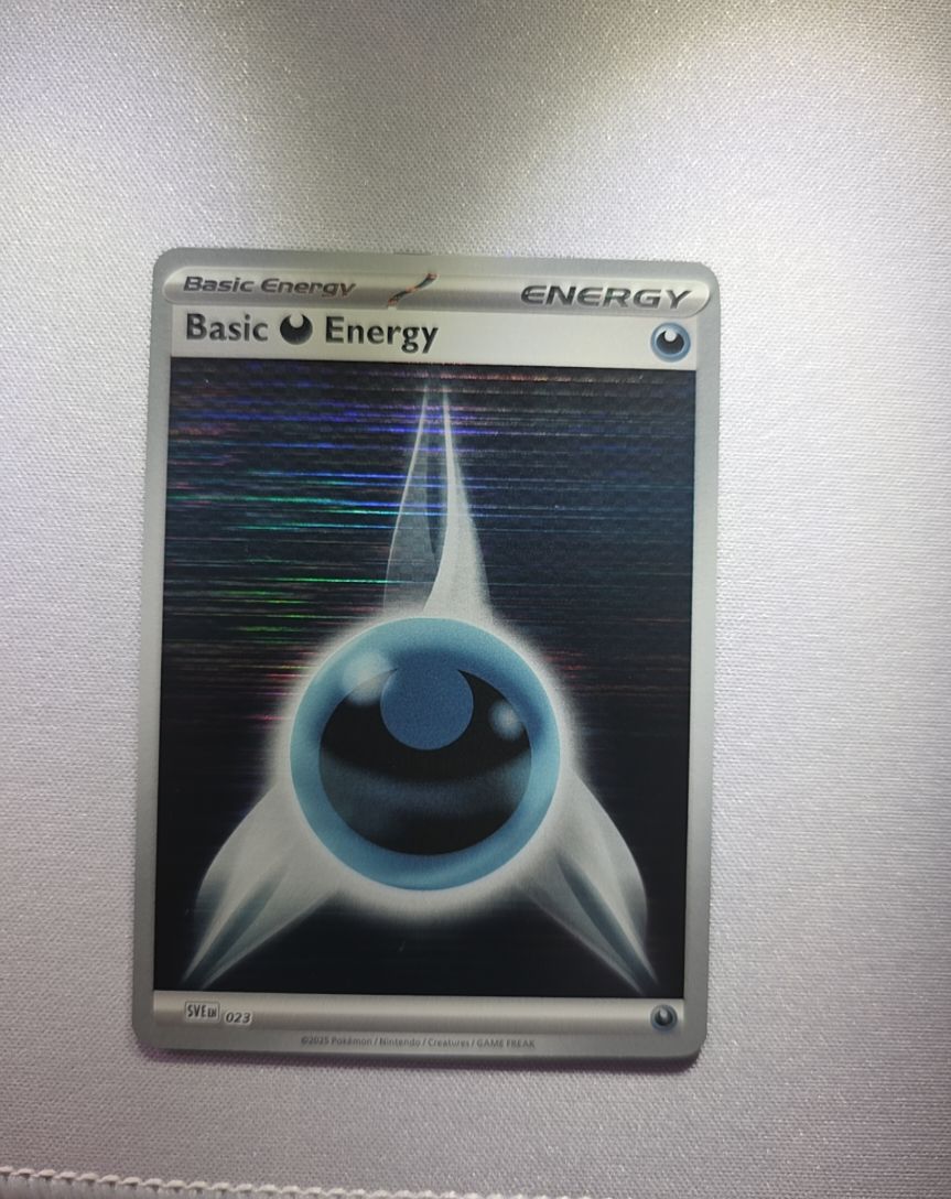 2023 Pokemon SVE #023 Basic Darkness Energy — front